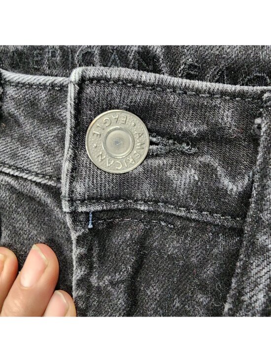 American Eagle Outfitters Jeans Mens 28x30 Black Denim Athletic Skinny - Picture 3 of 14